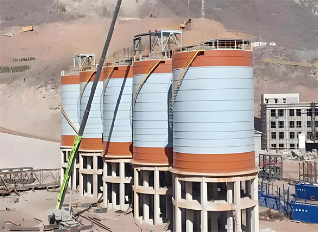 酒泉高架钢板仓